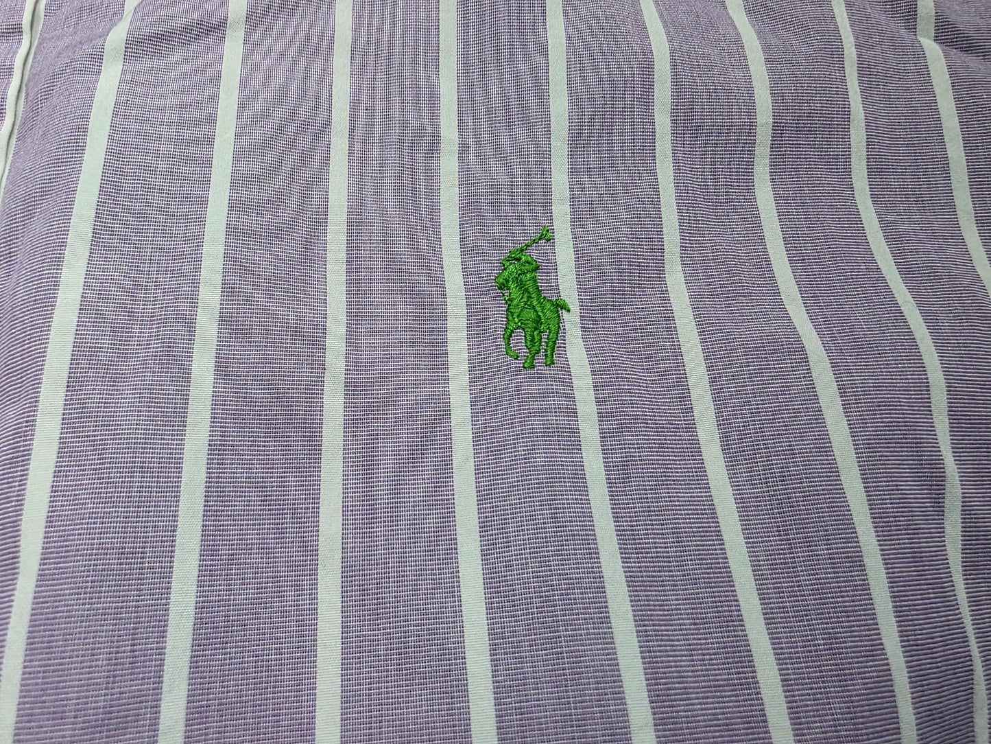 Camisa Ralph Lauren Mediana 15 1/2 Classic Fit Lila