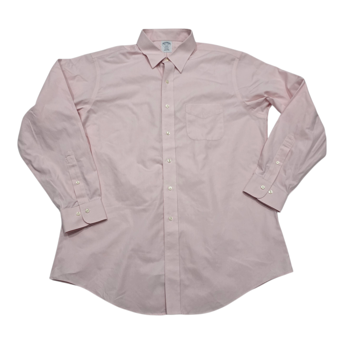 Camisa Brooks Brothers Grande 16 1/2 4-5 Regent Rosa
