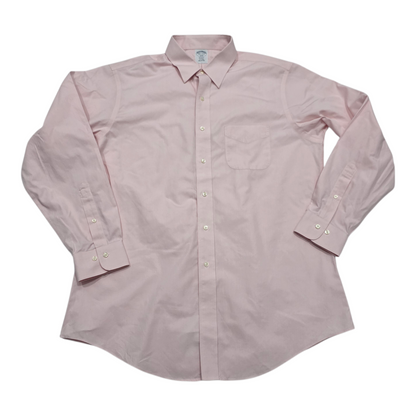 Camisa Brooks Brothers Grande 16 1/2 4-5 Regent Rosa