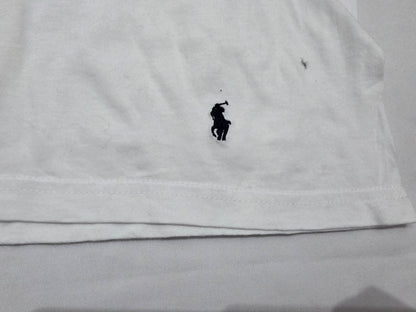 Playera Ralph Lauren Grande L Classic Fit Balnca