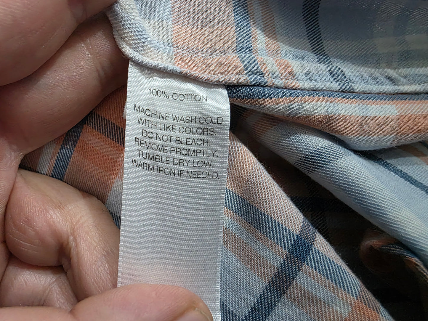 Camisa Vineyard Vines Xgrande Slimfit Cuadro Azul Y Naranja