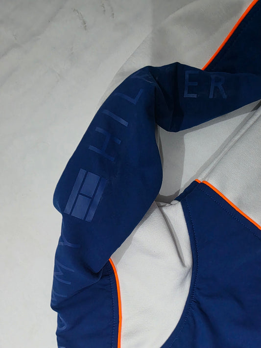 Sudadera Tommy Hilfiger Sport 2xl Azul Y Blanco