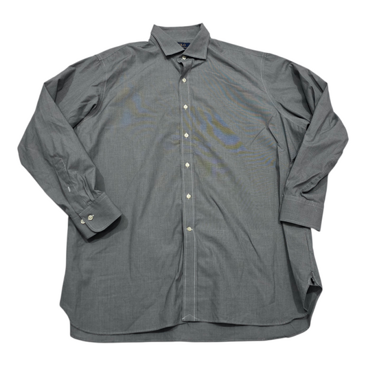 Camisa Ralph Lauren 2XL 18 34-35 Easy Care Gris