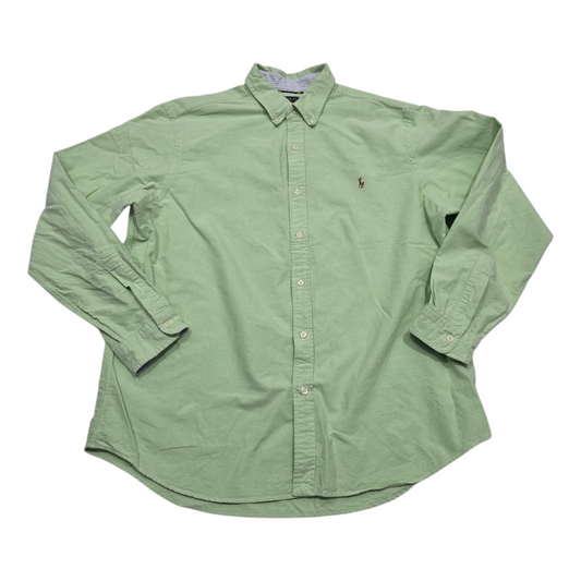 Camisa Ralph Lauren 2xl Classic Fit Verde Pony Colores