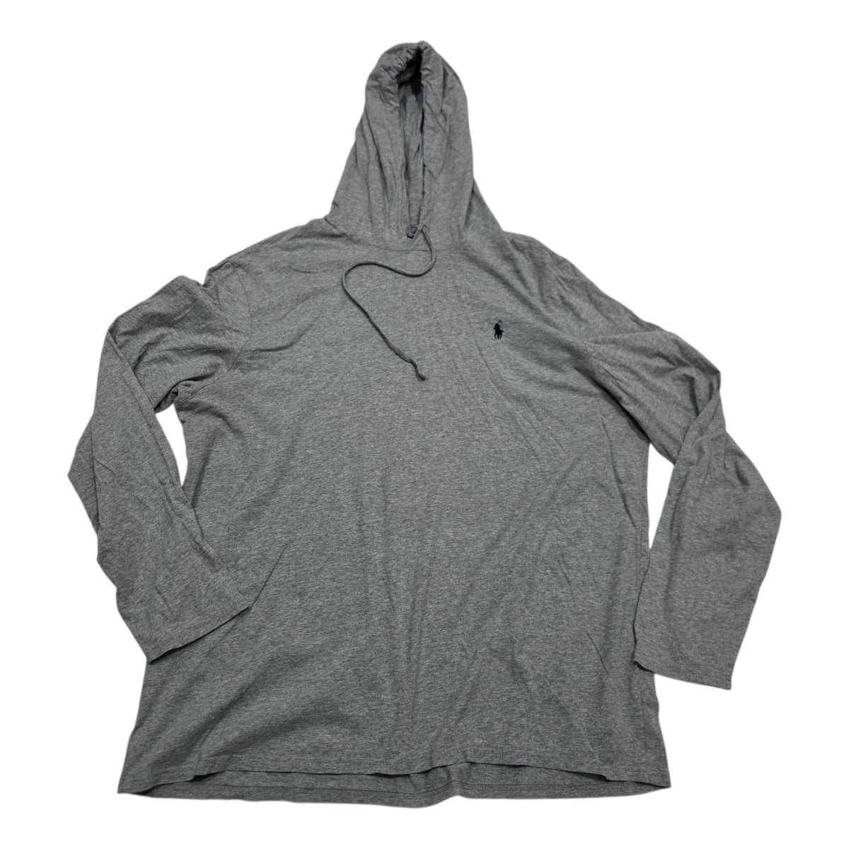 Playera Con Gorro Ralph Lauren 2xl Gris