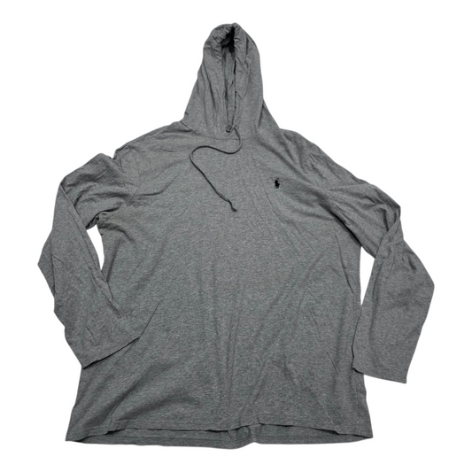 Playera Con Gorro Ralph Lauren 2xl Gris