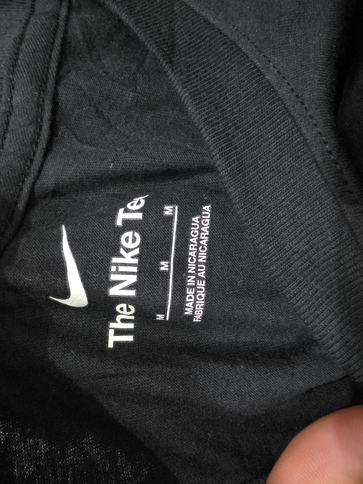 Playera Nike Mediana M Negro