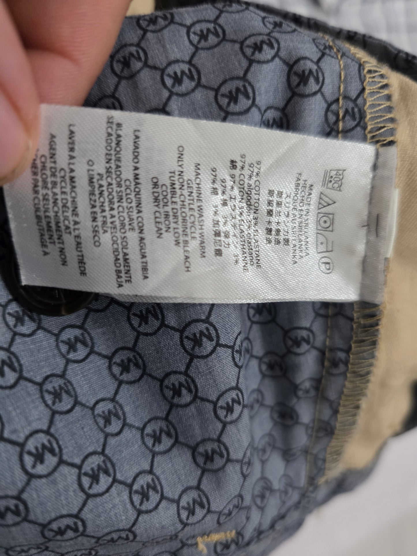 Bermuda Michael Kors Talla 36 Cafe Claro