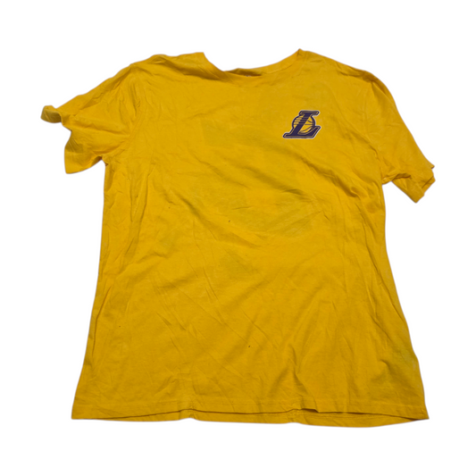 Playera UNK Xgrande XL Lakers Amarilla Lebron James