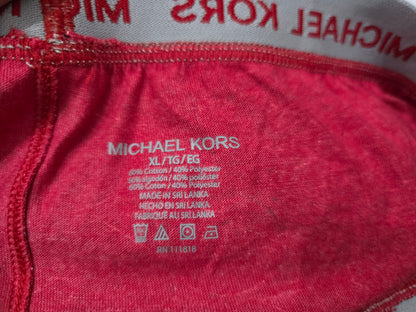 Pijama Michael Kors Xgrande Xl Rojo Letras