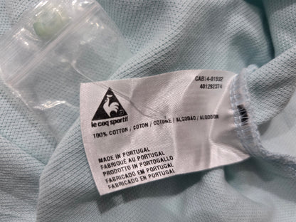 Playera Polo Le Coq Sportif Chico S Azul Agua