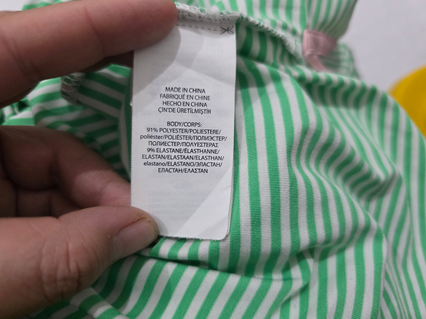 Playera Polo Ralph Laurenx Mediana M Verde Lineas