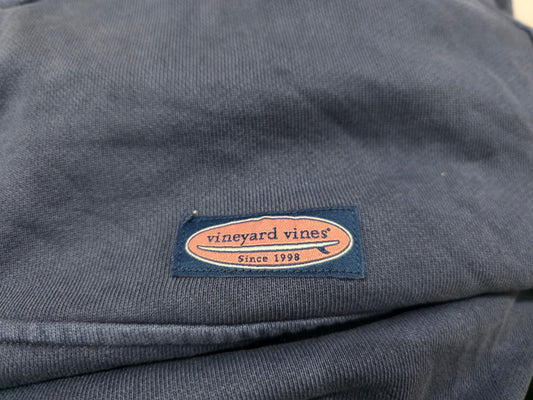 Sudadera Vineyard Vines Mediana M Azul Deslavado