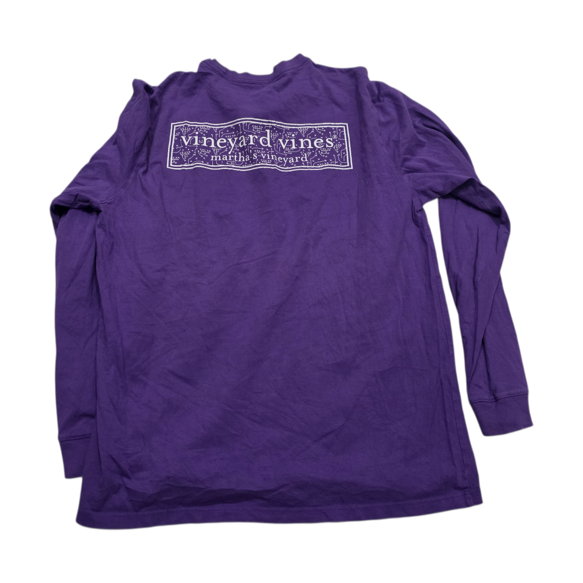 Playera Manga Larga Vineyard Vines Mediana M Violeta