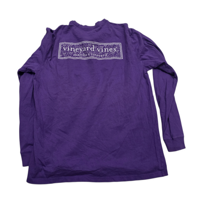 Playera Manga Larga Vineyard Vines Mediana M Violeta
