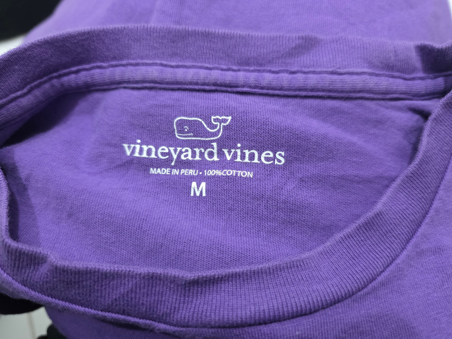 Playera Manga Larga Vineyard Vines Mediana M Violeta