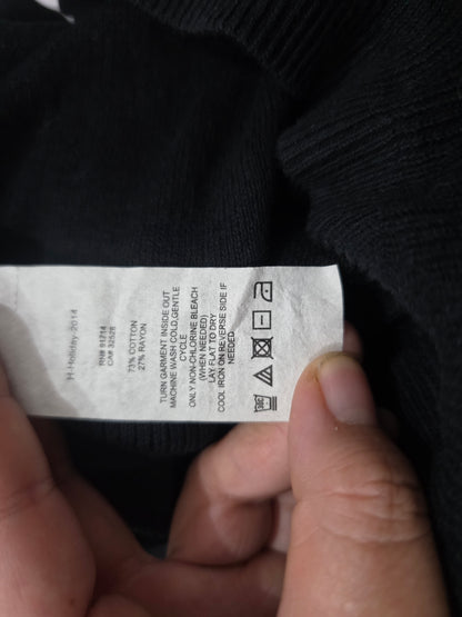 Sueter Delgado Armani Exchange Mediana M Negro