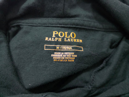 Playera Con Gorro Ralph Lauren Mediana M Verde Pony Rojo