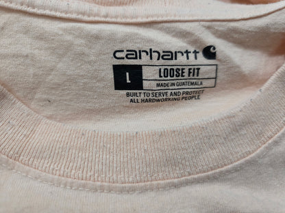 Playera Carhartt Grande L Rosa Loose Fit