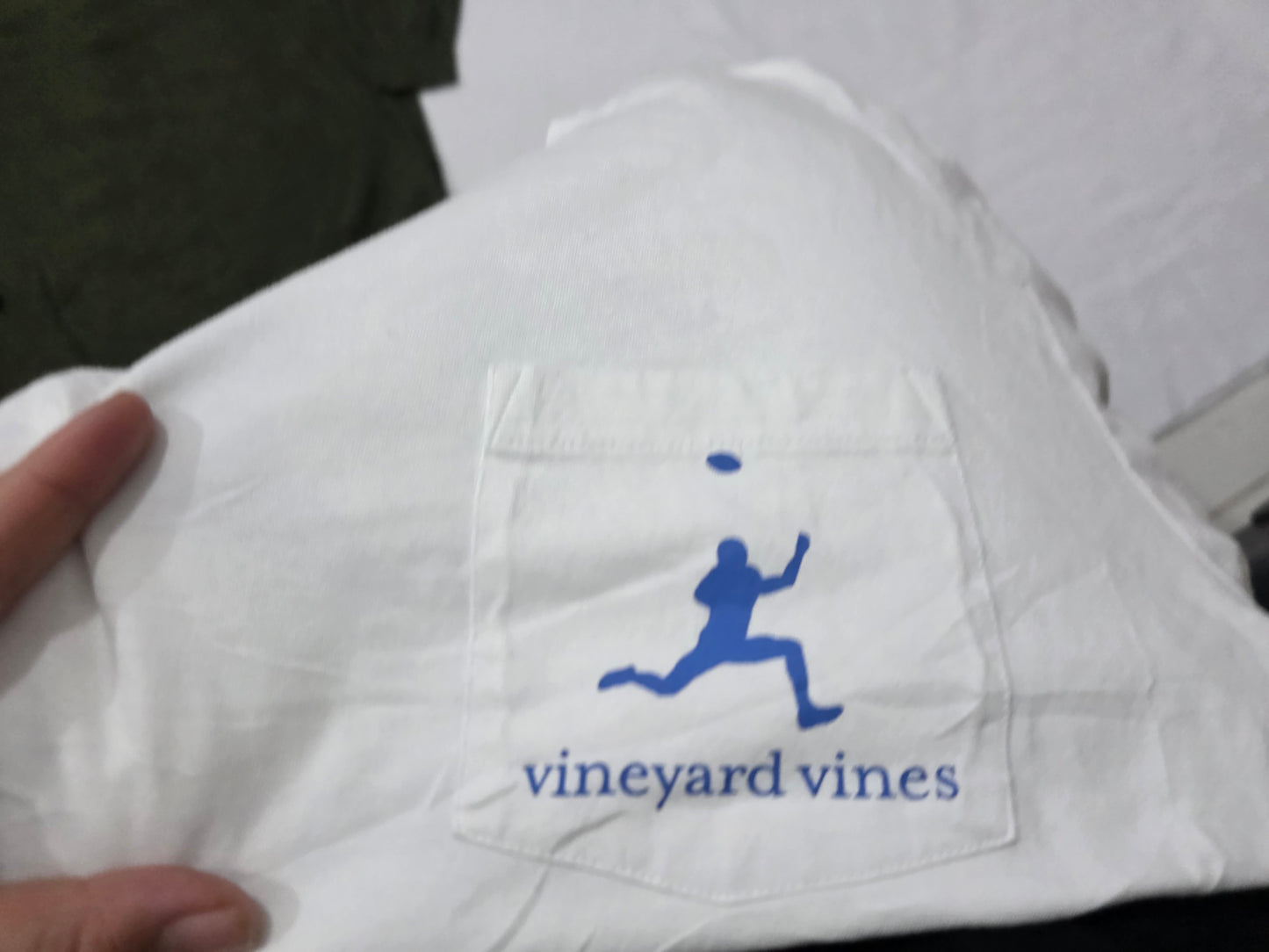Playera Vineyard Vines Grande L Blanca