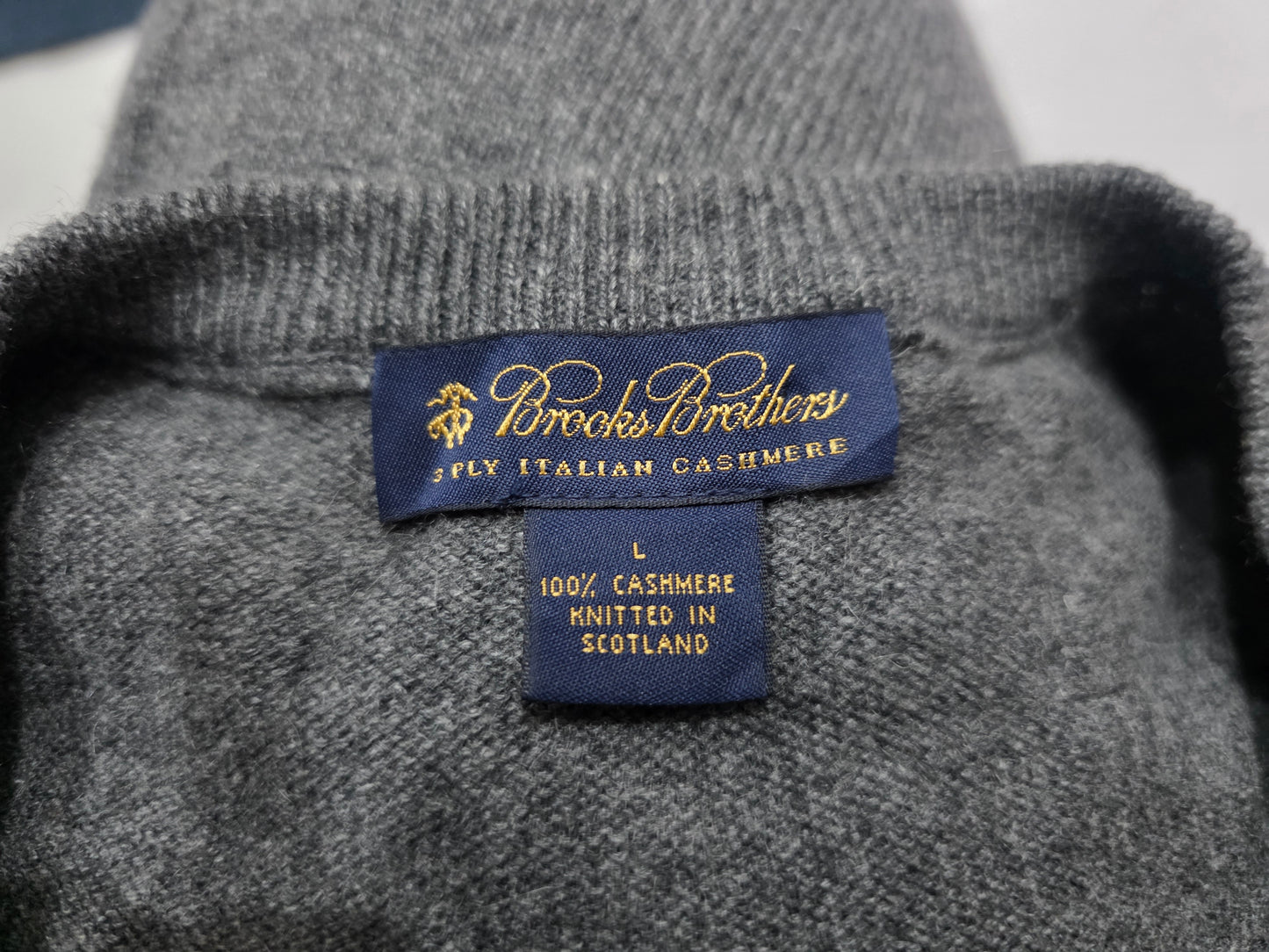 Chaleco Brooks Brothers Grande L Gris