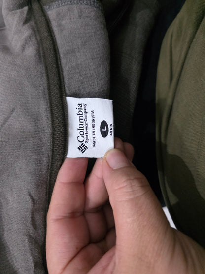 Sudadera Columbia Grande L Verde