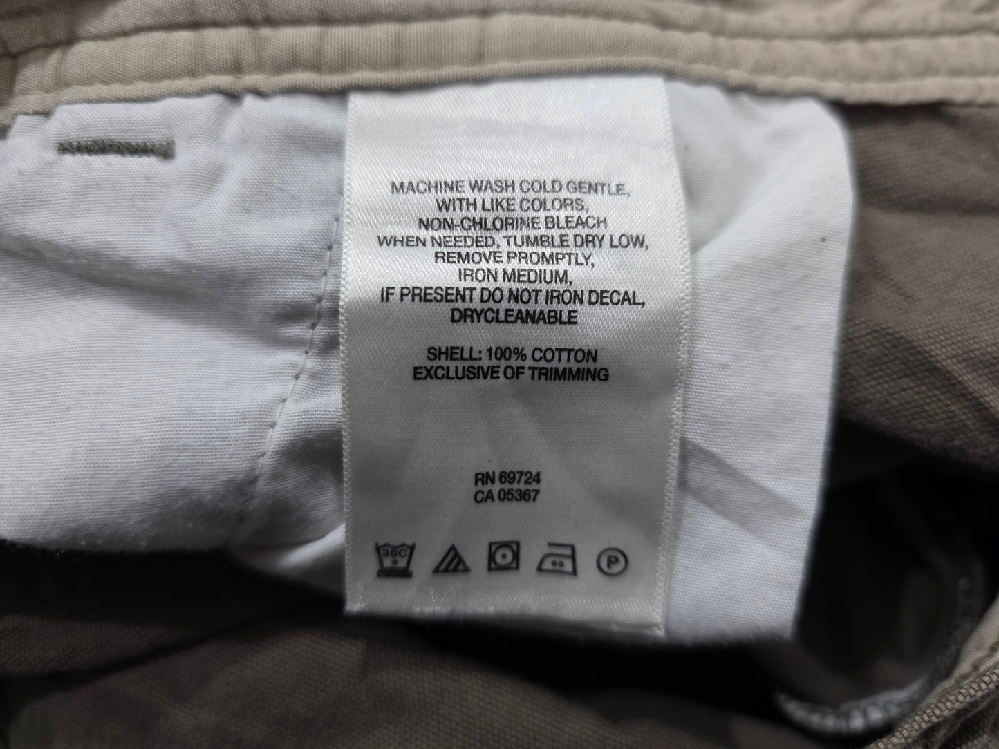 Bermuda Columbia Talla 34 Cafe