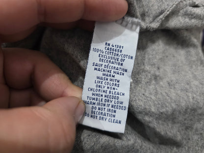 Playera Ralph Lauren Xgrande Xl Gris Pony Negro