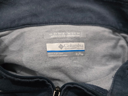 Sudadera Ligera Columbia Xgrande Xl Azul Grisaceo