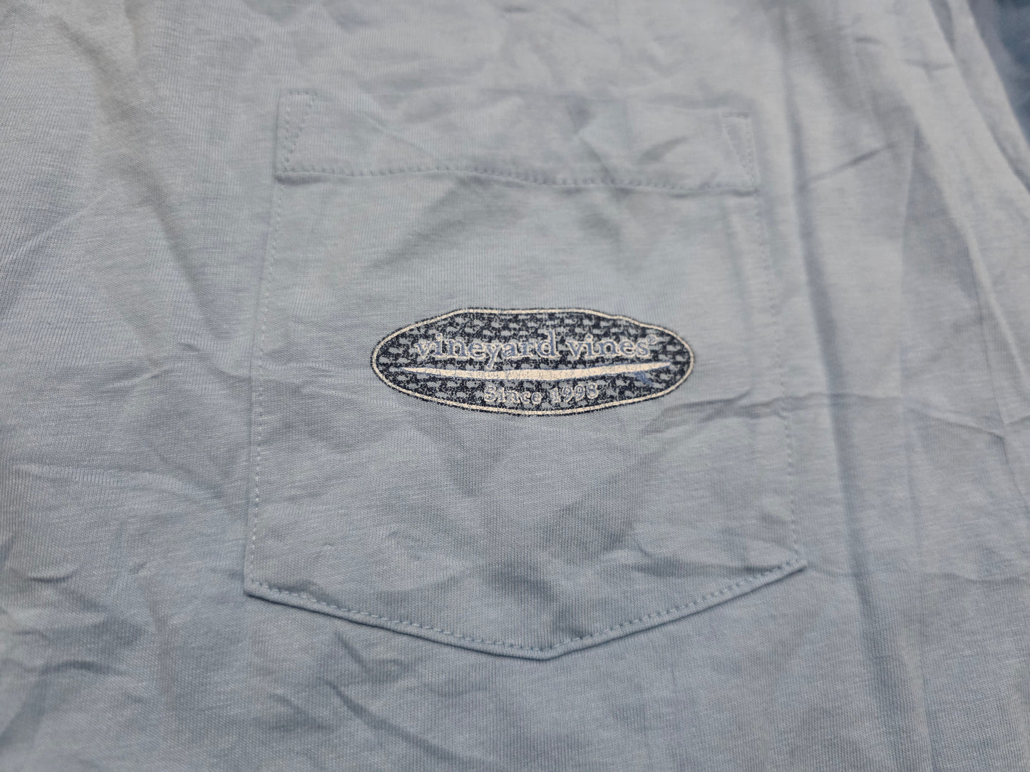 Playera Vineyard Vines Xgrande Xl Azul Claro