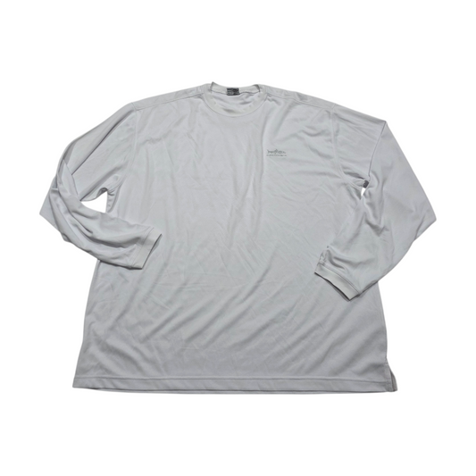 Playera Manga Larga Columbia 2xl Blanca