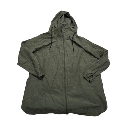 Sudadera Columbia 2xl Verde Cierre Y Gorro