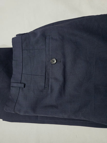 Pantalon De Vestir Boss Azul 32r Recto