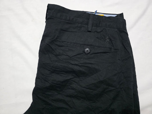Pantalon Ralph Lauren 40x30 Stretch Slimfit Negro