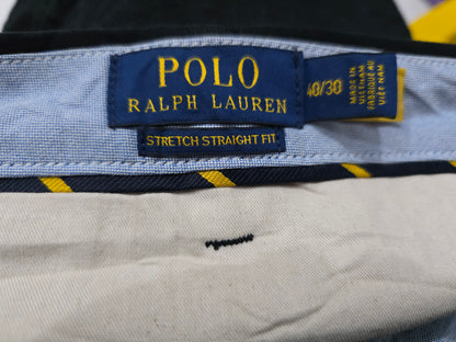 Pantalon Ralph Lauren 40x30 Stretch Slimfit Negro