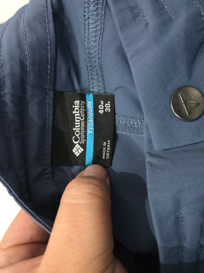 Pantalon Columbia Titanium 40x30 Active Azul