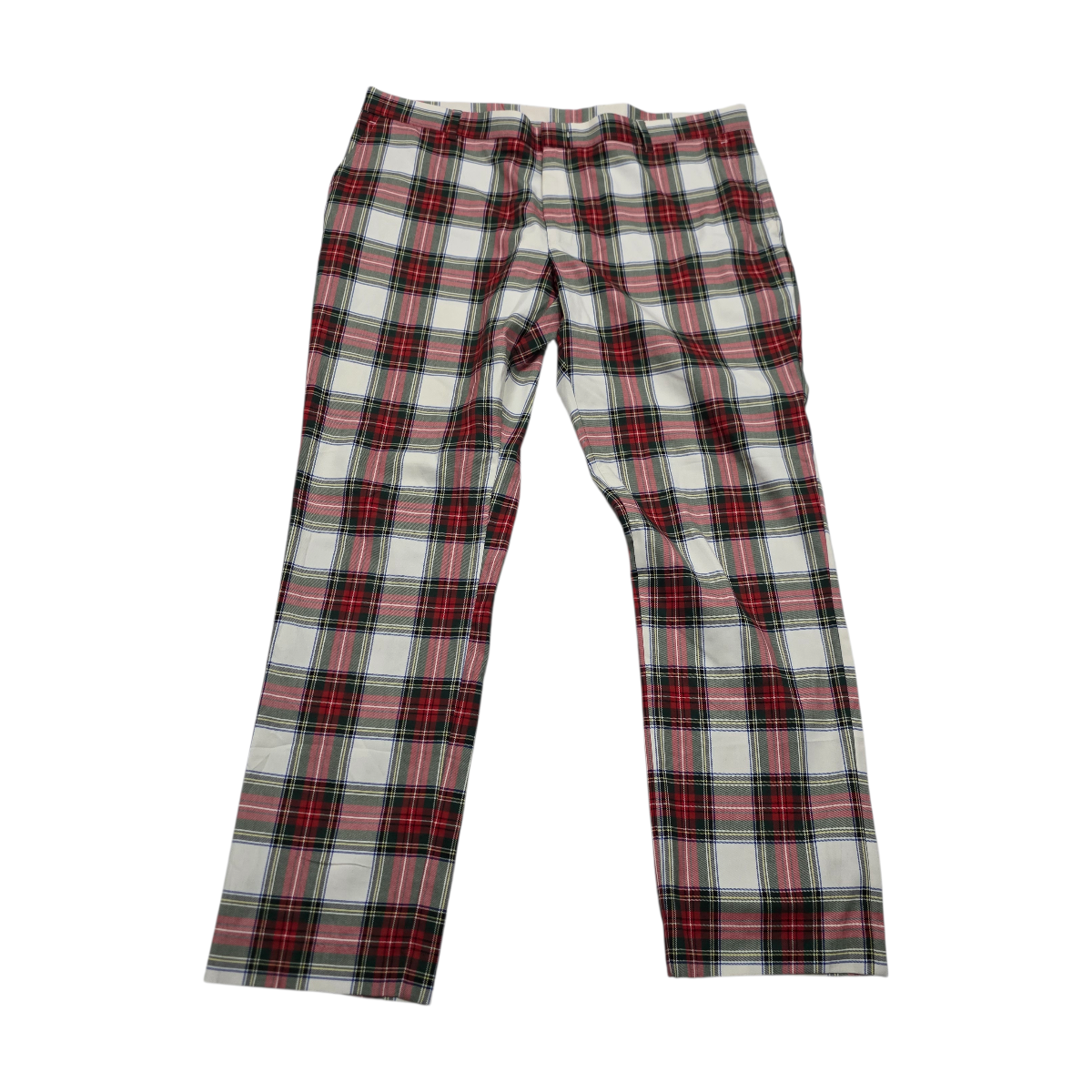 Pantalon Tommy Hilfiger 38x30 Recto Cuadro Vino