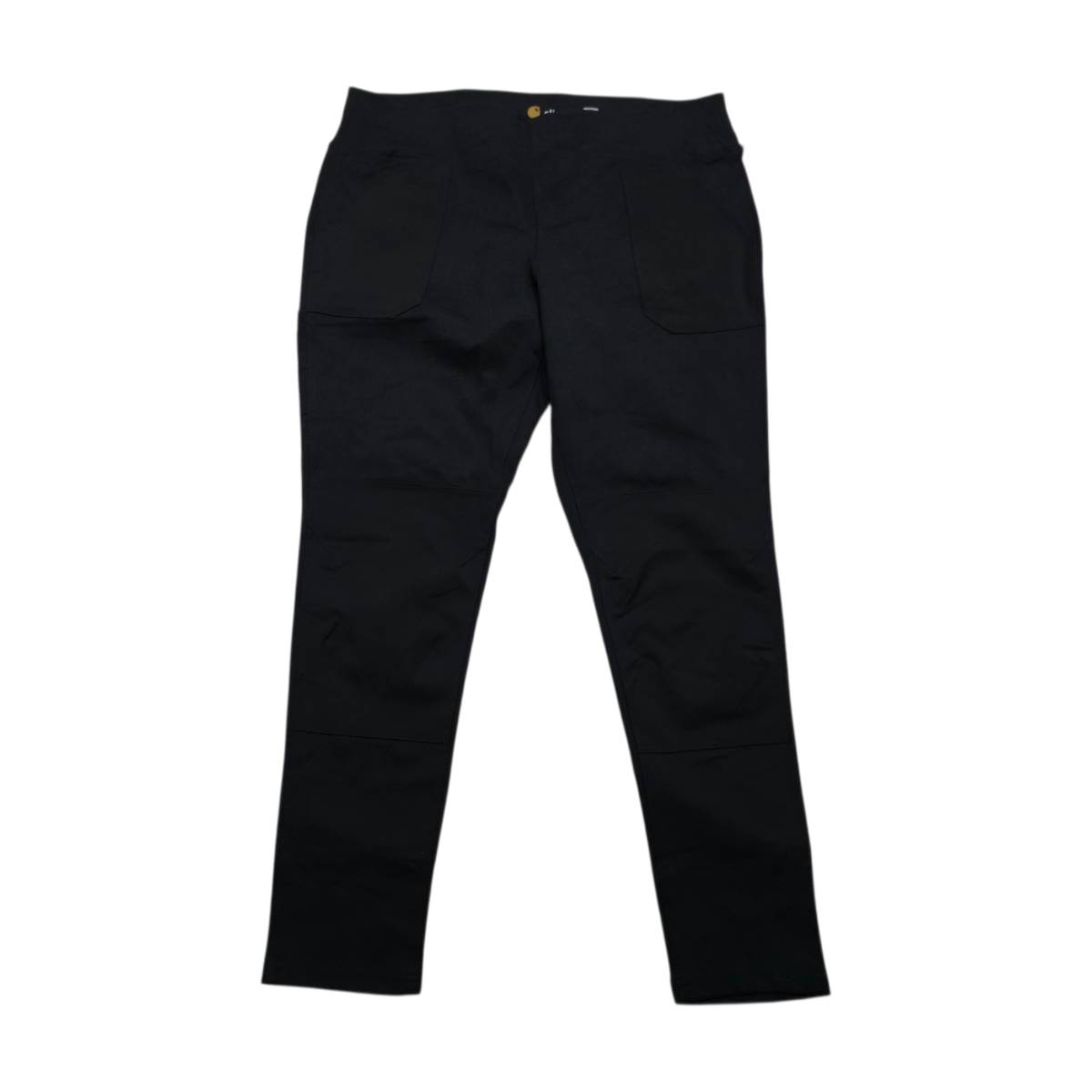 Pantalon Carhartt Xgrande Xl 18 Negro Slimfit Mujer