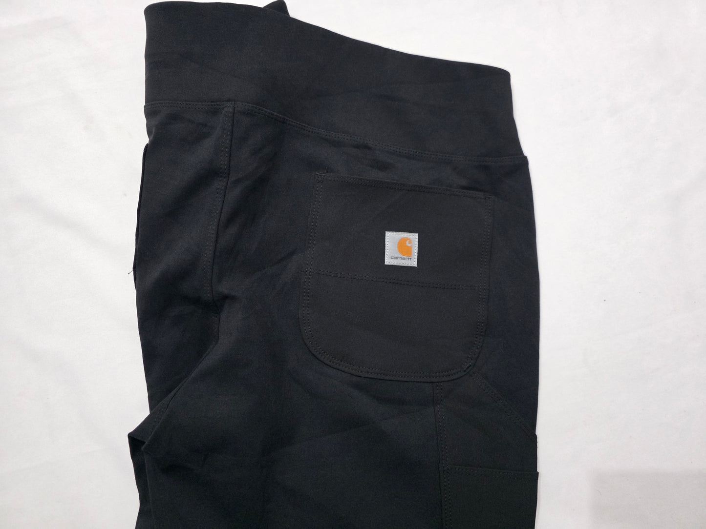 Pantalon Carhartt Xgrande Xl 18 Negro Slimfit Mujer