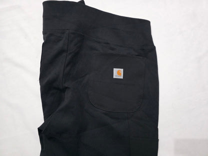Pantalon Carhartt Xgrande Xl 18 Negro Slimfit Mujer