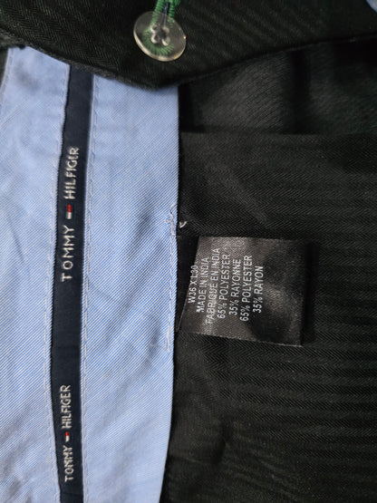 Pantalon Vestir Tommy Hilfiger 36x30 Recto Gris