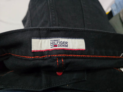 Pantalon Tommy Hilfiger 36x30 Slimfit Negro