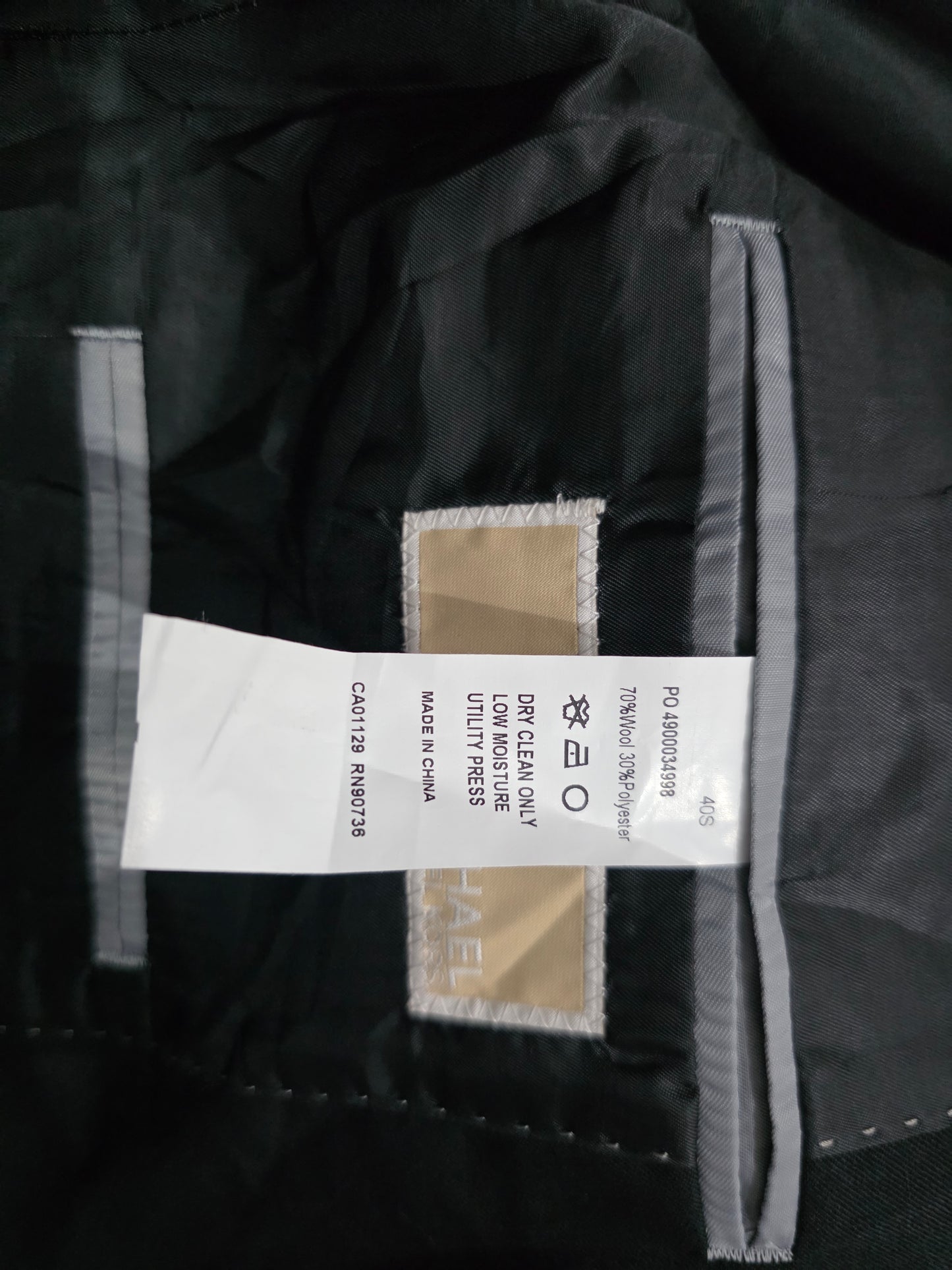 Saco Michael Kors 40s Negro Negro Lisa 40s