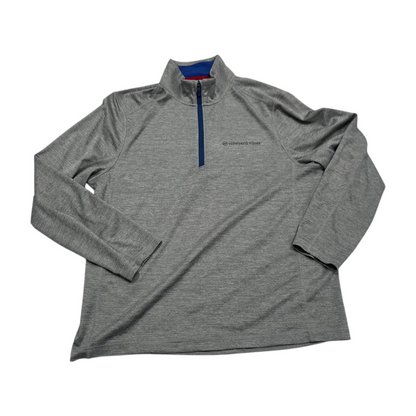 Sudadera Pullover Vineyard Vines Performance Grande L Gris