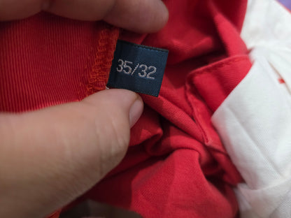 Pantalon Ralph Lauren 35x30 Recto Coral Oscuro