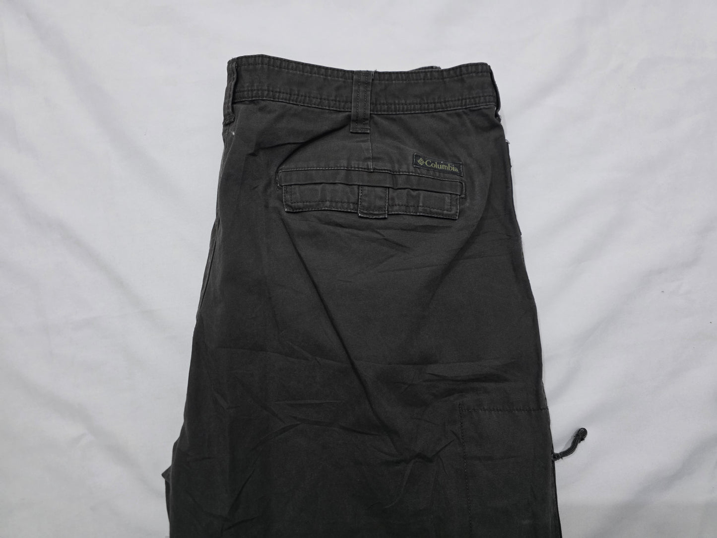 Pantalon Columbia 38x32 Recto Gris Deslavado