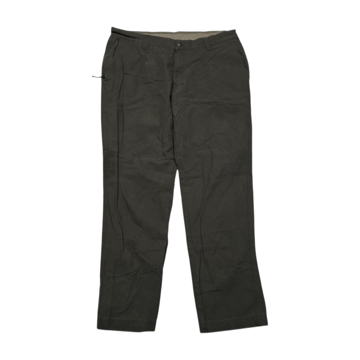 Pantalon Columbia 38x32 Recto Verde Deslavado