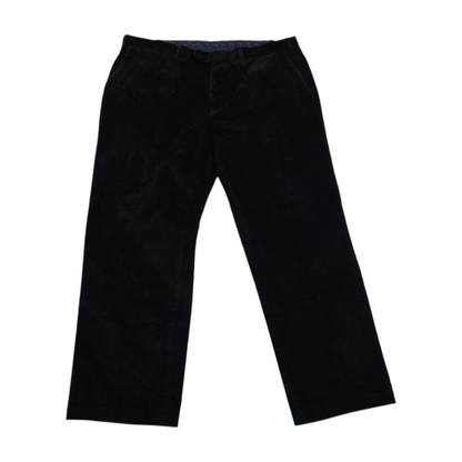 Pantalon Ralph Lauren 38x32 Recto Pana Negro