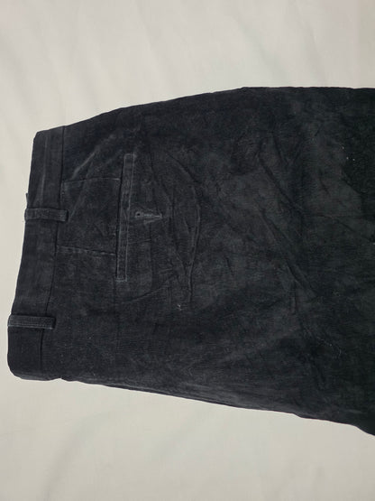 Pantalon Ralph Lauren 38x32 Recto Pana Negro