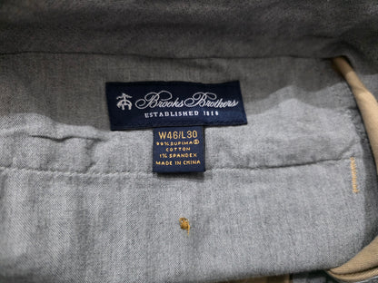 Pantalon Brooks Brothers 46x30 Recto Cafe